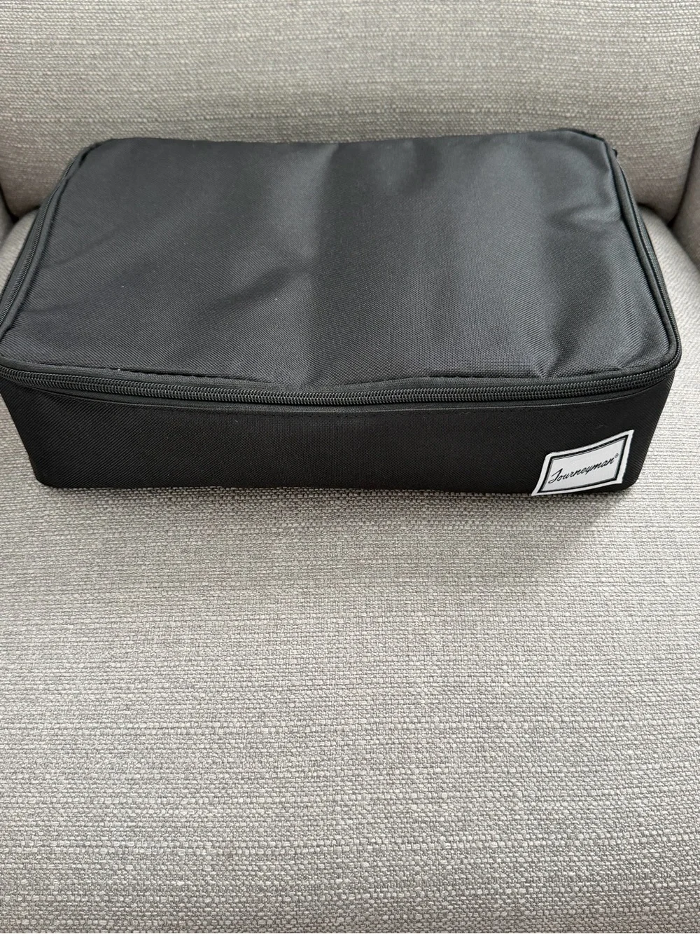 2 sets Black Rectangular Travel Organizer Pouch